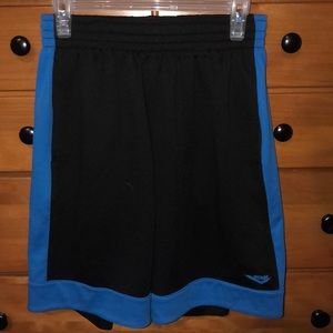 Black and Blue Gym Shorts